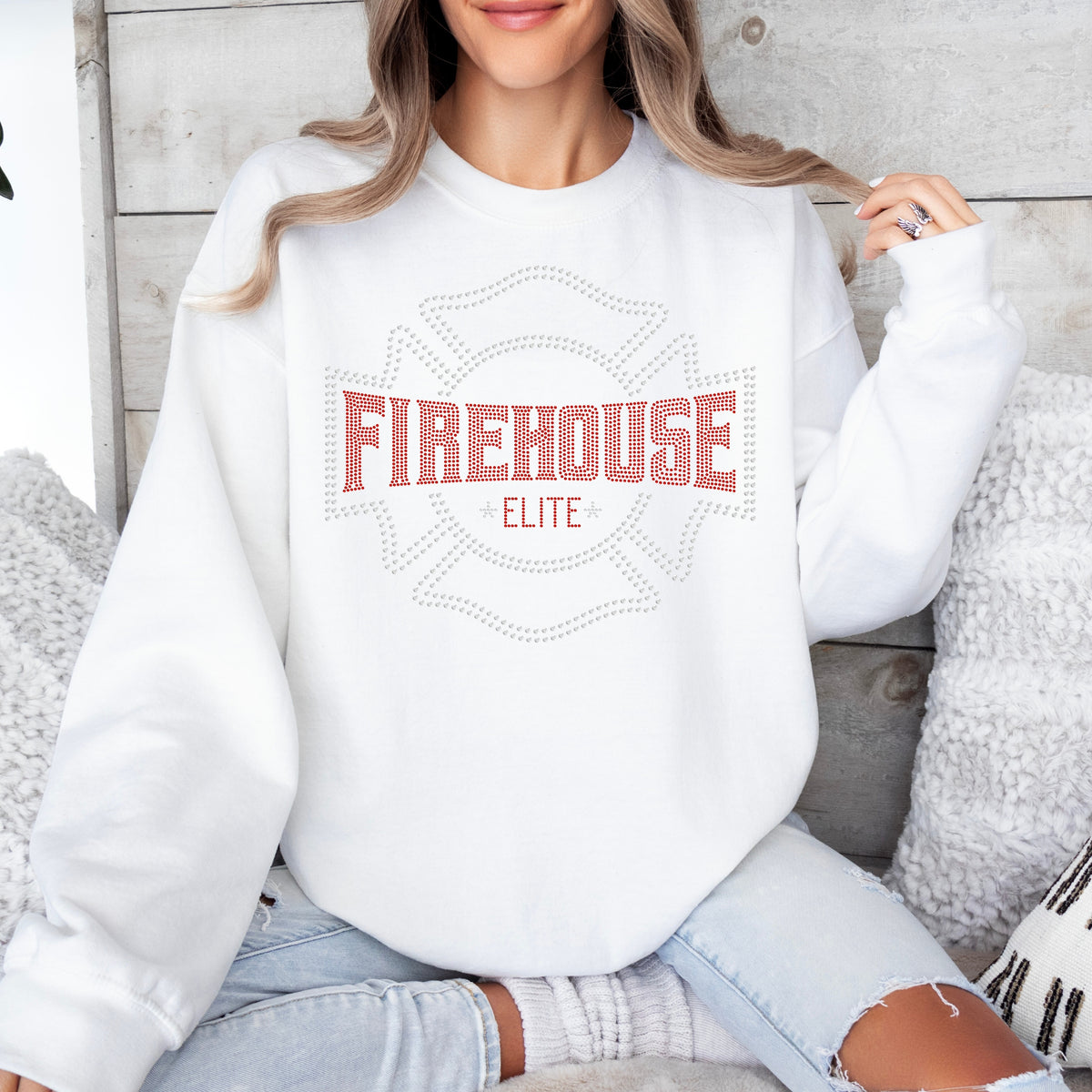 FE Badge Logo Crewneck
