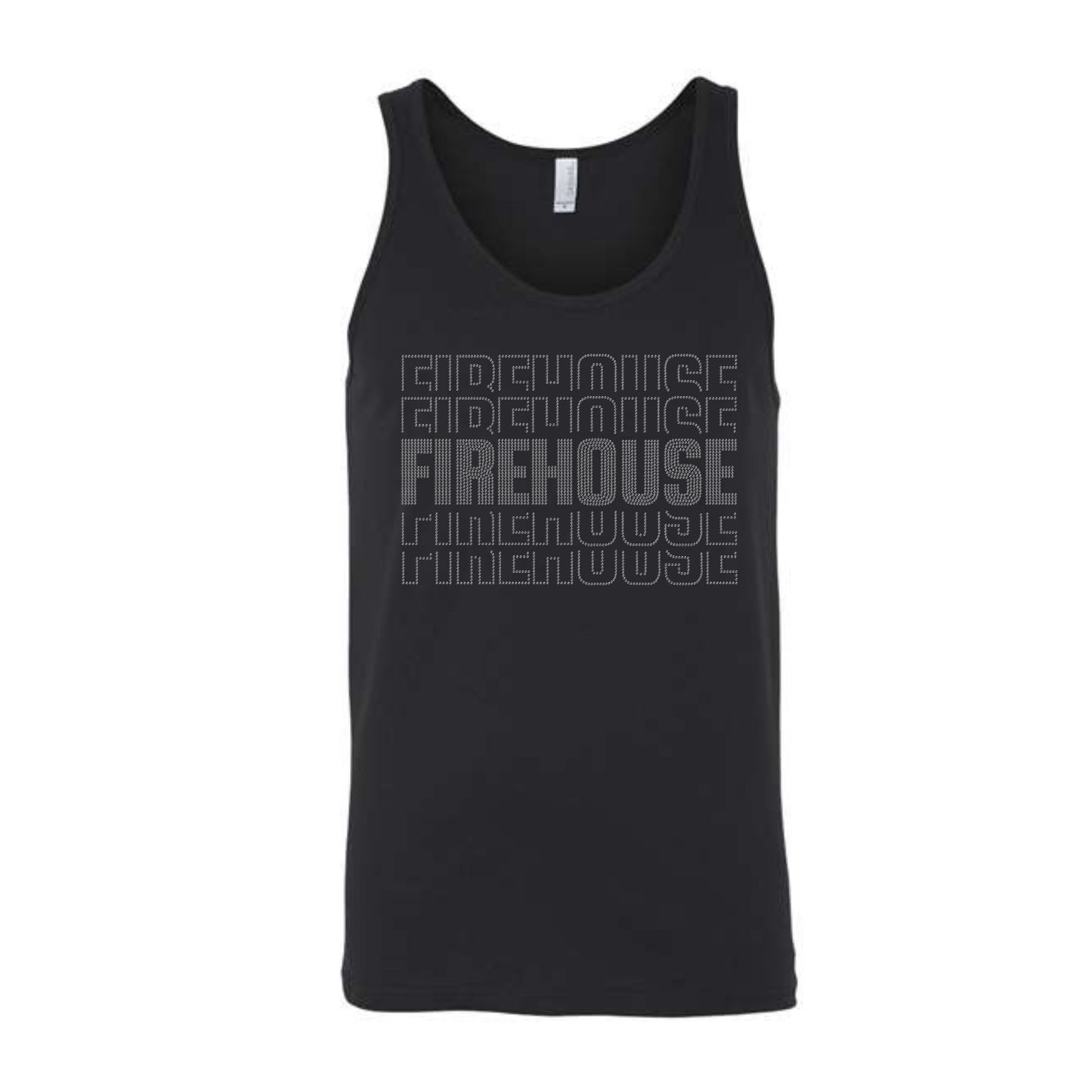 Stacked Firehouse Logo - Black