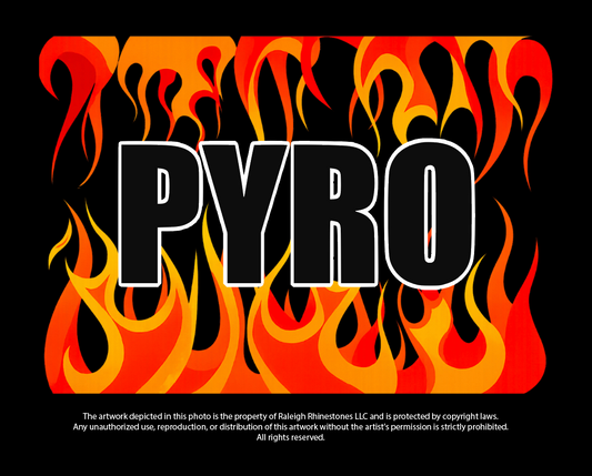 Pyro Bling Sports Bra