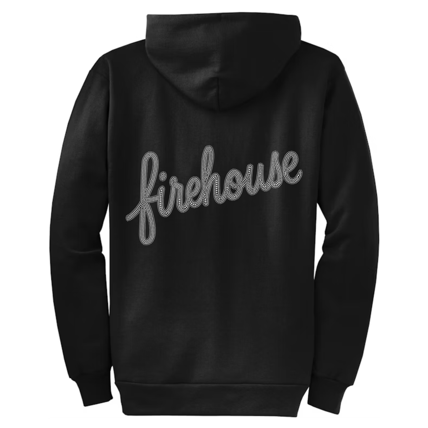 Firehouse Elite Rhinestone Script- Crystal