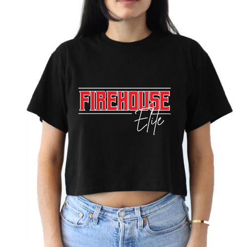 Cropped TShirt Black